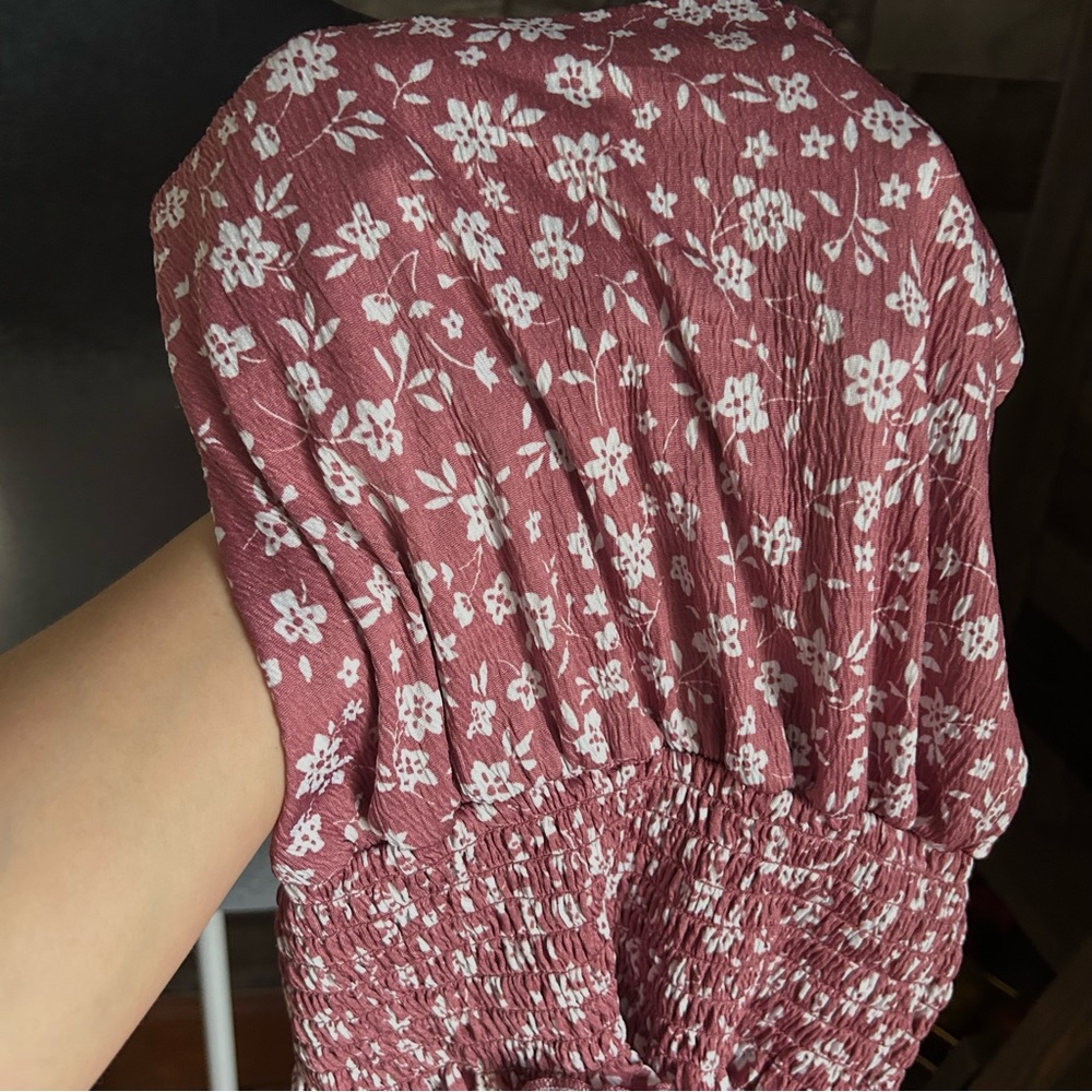 Rue21 Pink Smocked Blouse - Picture 4 of 6